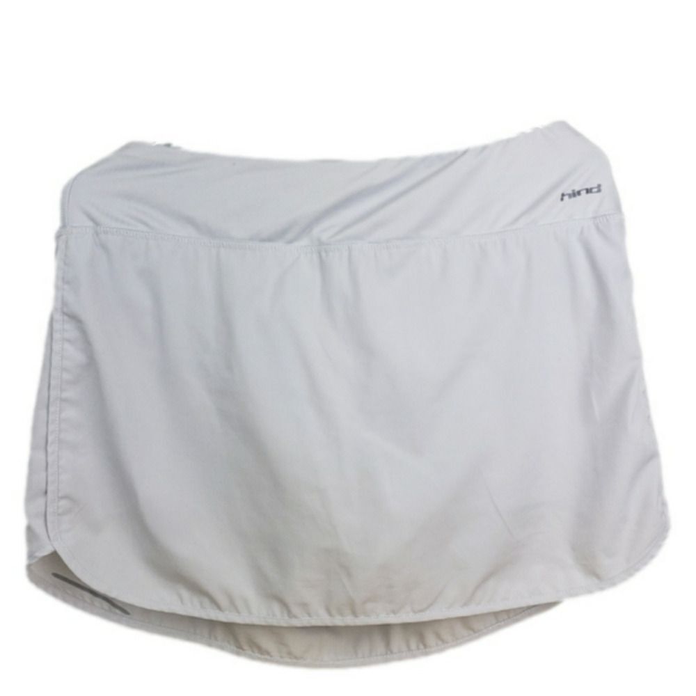 Hind Motion Skort Size L Skirt Short Light Gray Lightweight Athletic Activewear